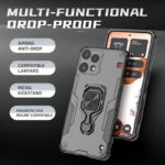 For Nothing Phone 3A Lite Wholesale Factory Price Customized TPU+PC Protection Anti-Drop Phone Case with Rotating Alloy Bracket